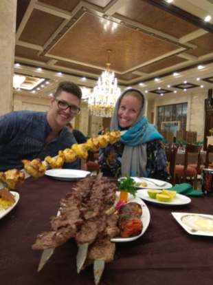Giant Shishlik kebab